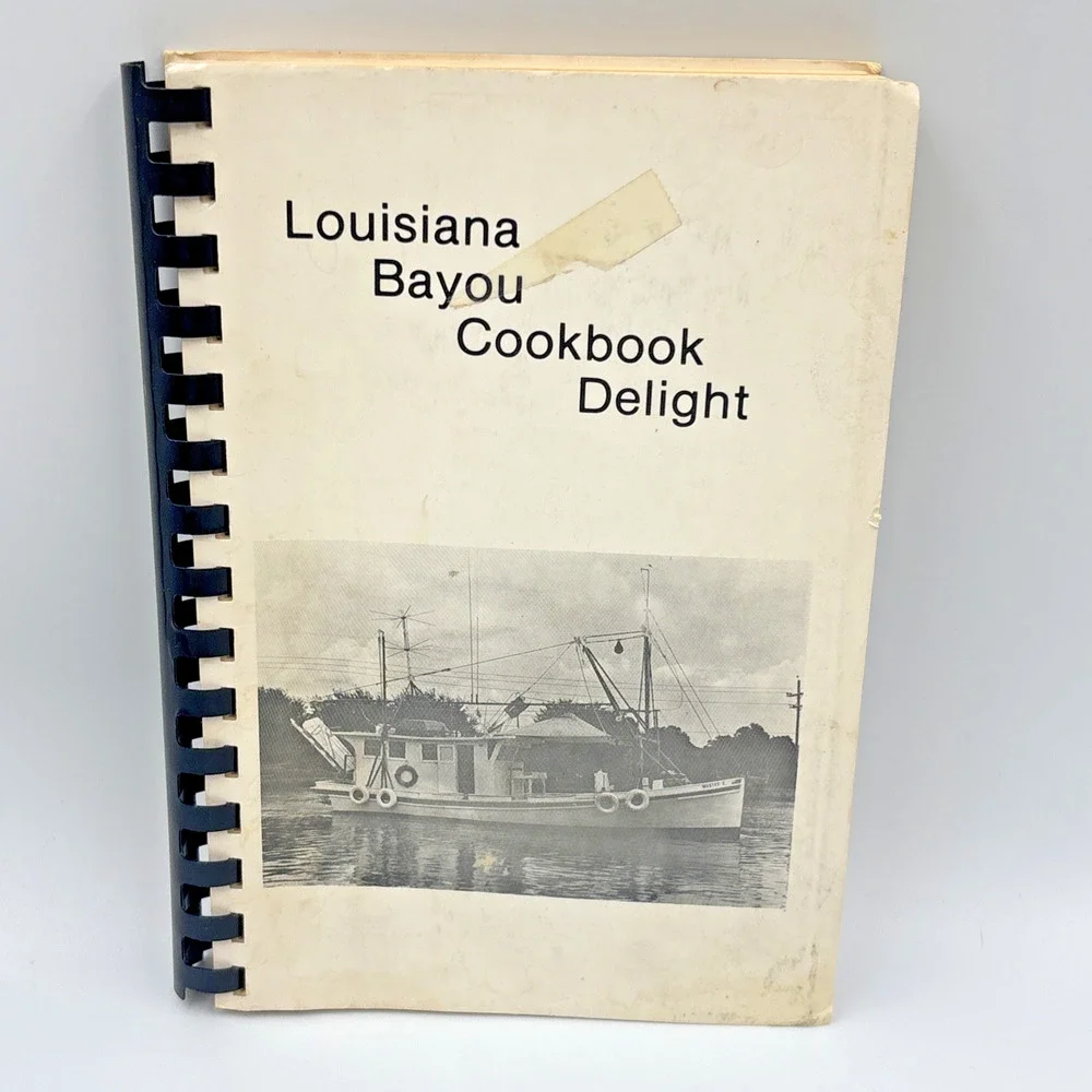 Vintage LOUISIANA Bayou Delight CREOLE & CAJUN Recipes Cookbook